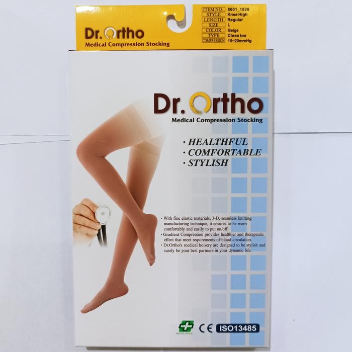 Terbagus Stocking Varises Under Knee Closed Toes Dr Ortho A-8001