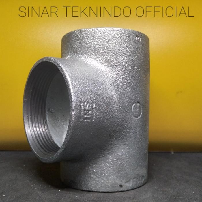 TEE DRAT BESI GALVANIS " 2 inch" Kode 1388
