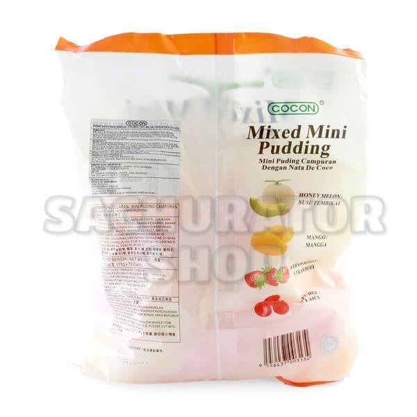 

AGAR AGAR JELI PUDING KOKON COCON MIXED MINI PUDDING ASSORTED FLAVOR