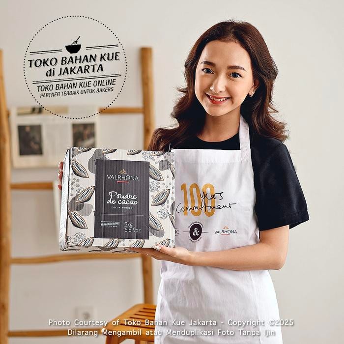 

VALRHONA - PURE COCOA POWDER 1KG COKLAT BUBUK CACAO POWDER KAKAO
