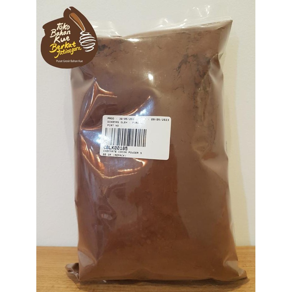 

CHEFMATE COCOA POWDER REPACK 500 GRAM / COKLAT BUBUK CHEFMATE