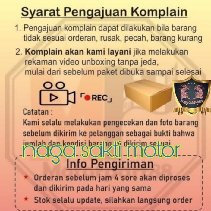 ASLI..! PAKET AS SHOCK DEPAN BEAT KARBU SCOOPY KARBU VARIO 110 KARBU KVB