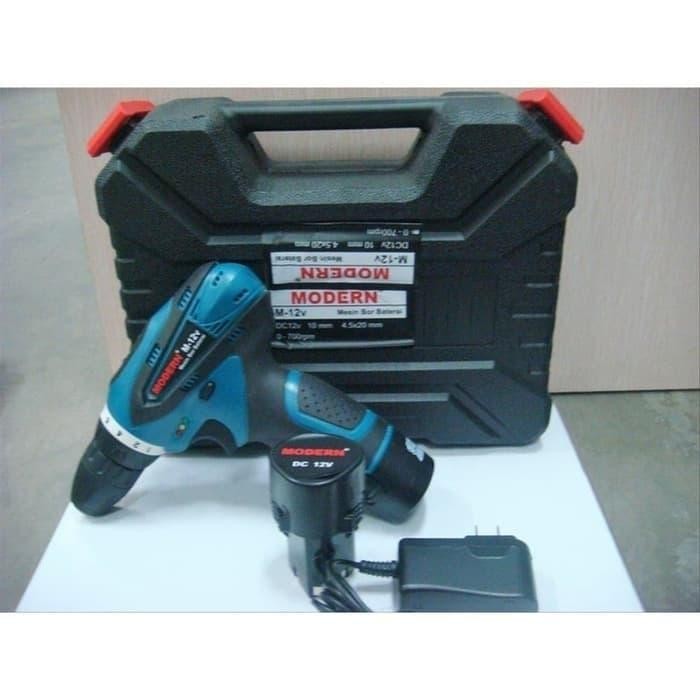MESIN BOR BATERAI MODERN M-12V / CORDLESS MODERN M 12 V / M12V MODERN