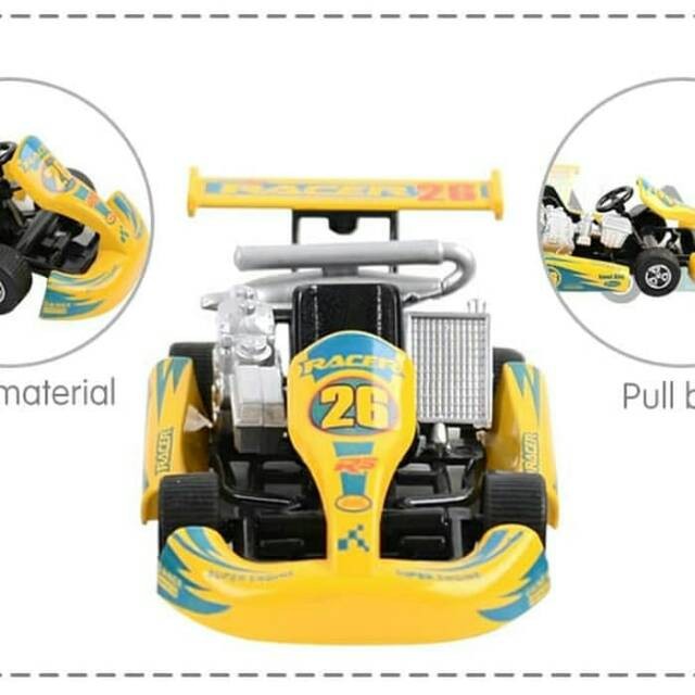 Diecast Metal Gokart Mini