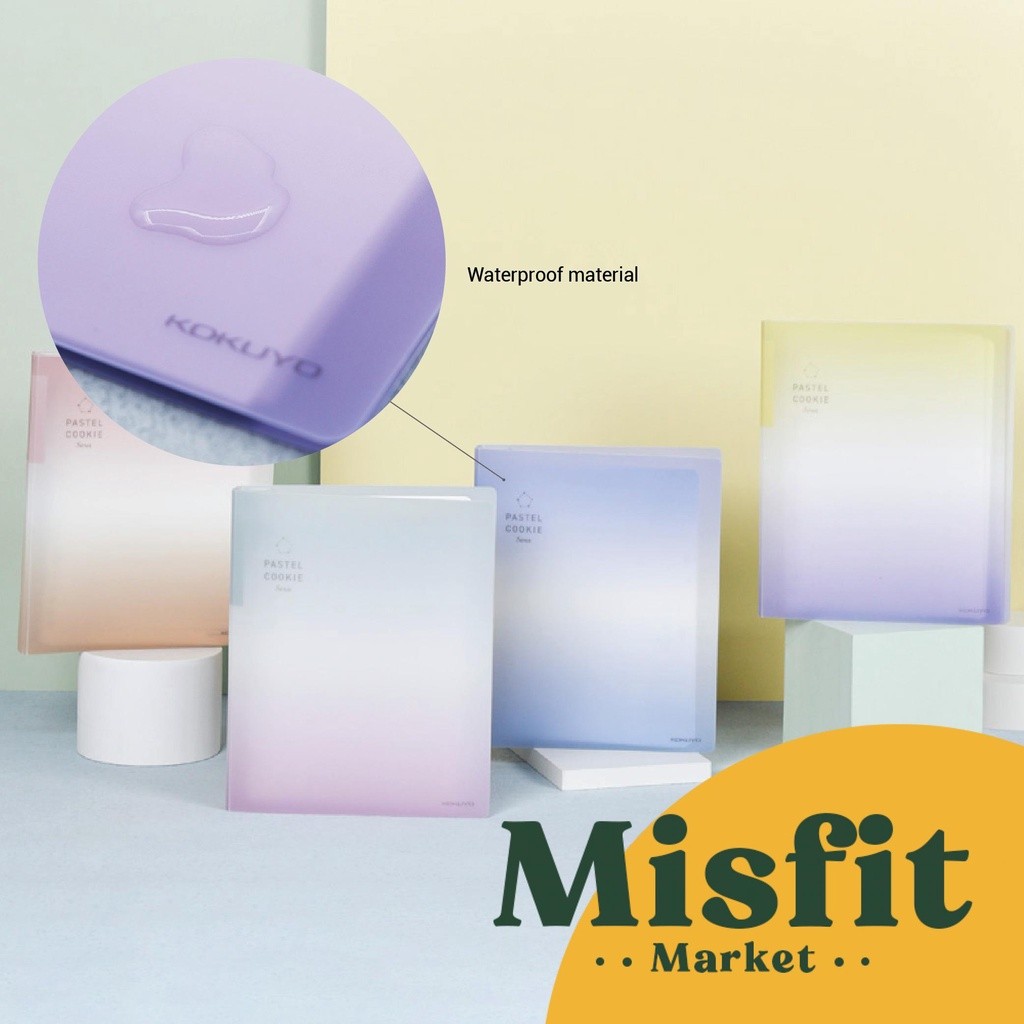 

Kokuyo Pastel Cookie Sora Clear Sky Series Loose Leaf Binder Buku Warna Warni B5