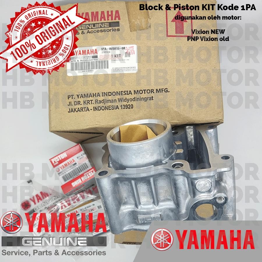 BLOCK + SEHER BLOK SEHER VIXION NEW & OLD ORIGINAL 1PA-WB016-00