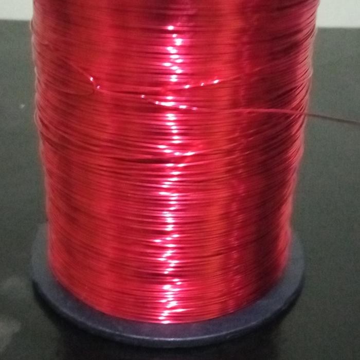 PREMIUM Kawat Email Tembaga Tamiya Audio Kerajinan Philips Jerman Merah 0.50