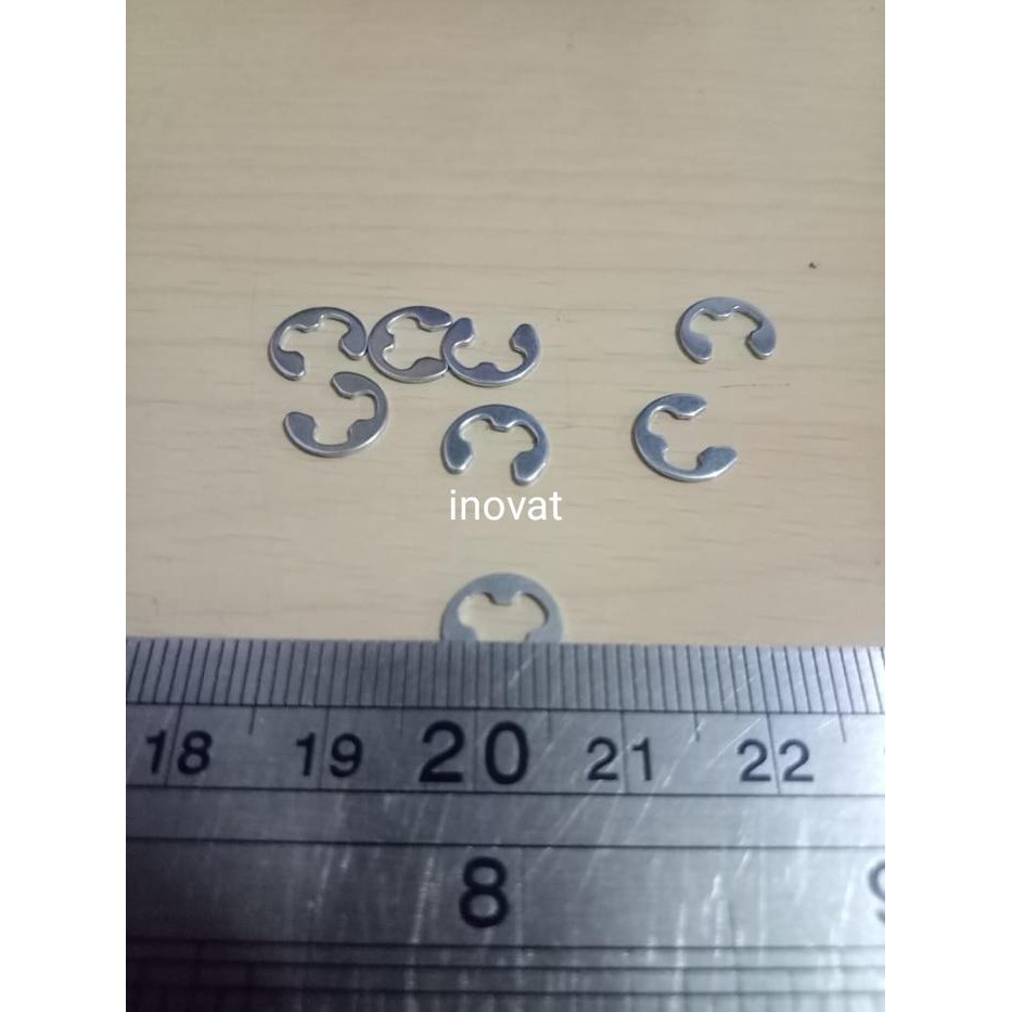 PREMIUM SPI E 4/ KLIP KAMPAS GANDA OTOMATIS MOTOR /SNAP RING / SPI KANCING