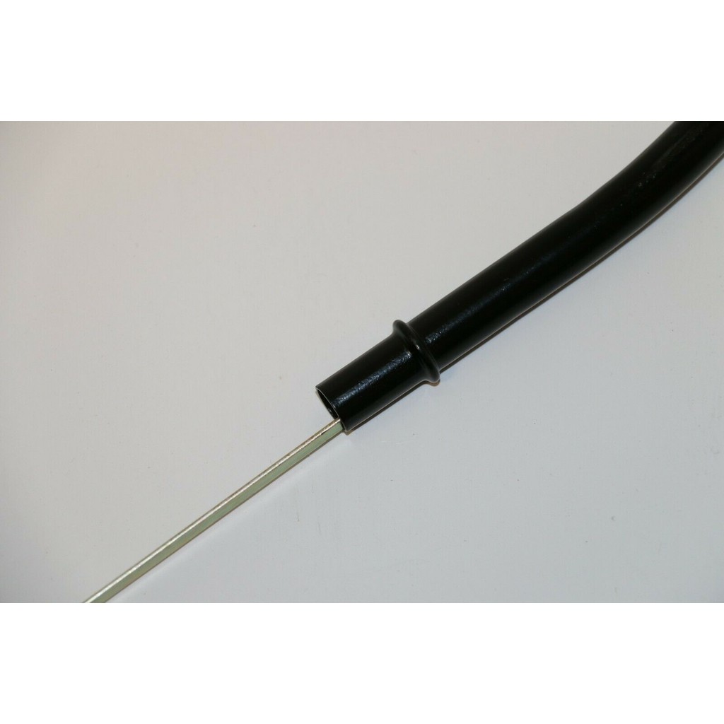 SBC Black Steel Engine Oil Dipstick 283 327 350 383 400 Tube Dip Stick SB Chevy