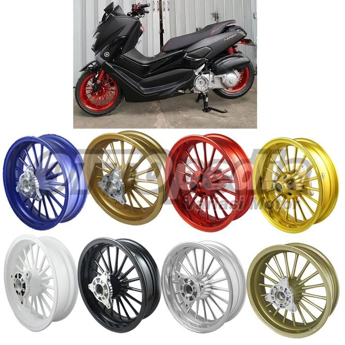 ] Velg Racing Tapak Lebar Power Classic Dokar Biru Candy Nmax New 2020