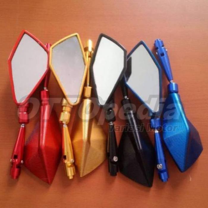 ,,,,,,,] Kaca Spion - Sepion Fairing Tomok 2772 CB150R Merah