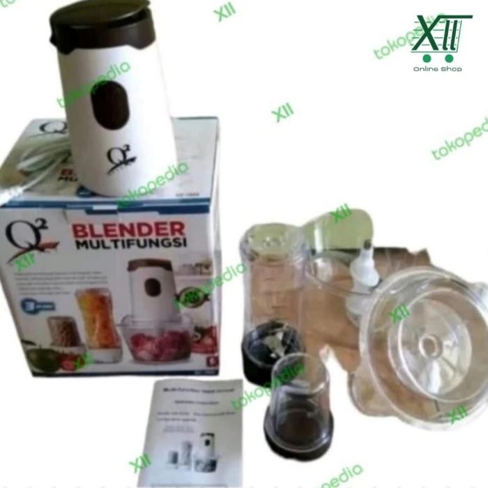 Q2~7888 Food Blender Opper Cessor Multifungsi 3 In 1