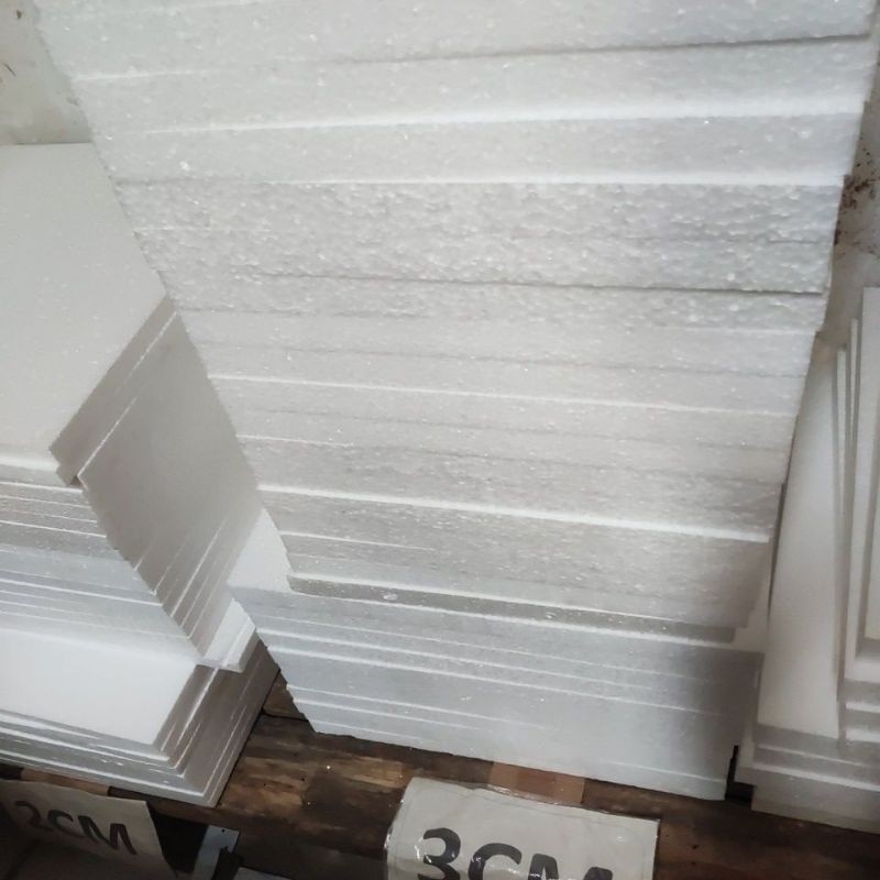 Bombardilomedis Styrofoam Lembaran 3Cm 100X50Cm Warna Putih