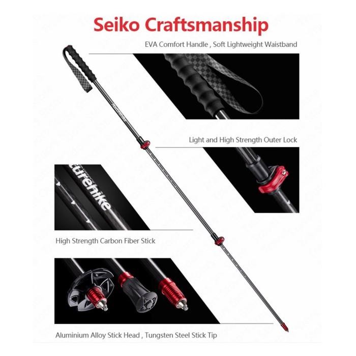 Trekking Pole Carbon Naturehike St10 Nh19S010-T