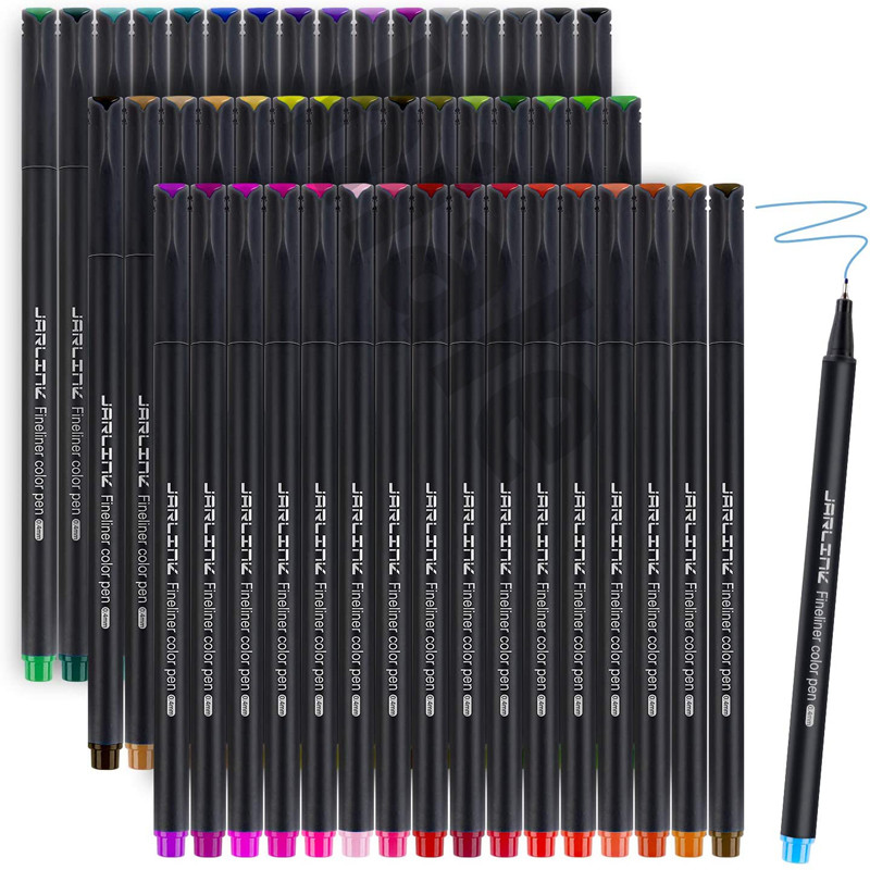 

Haile 12Pc Colored Fineliner Pen Set 0.4Mm Micron Fine Hook Line Point Painting Needle Markers