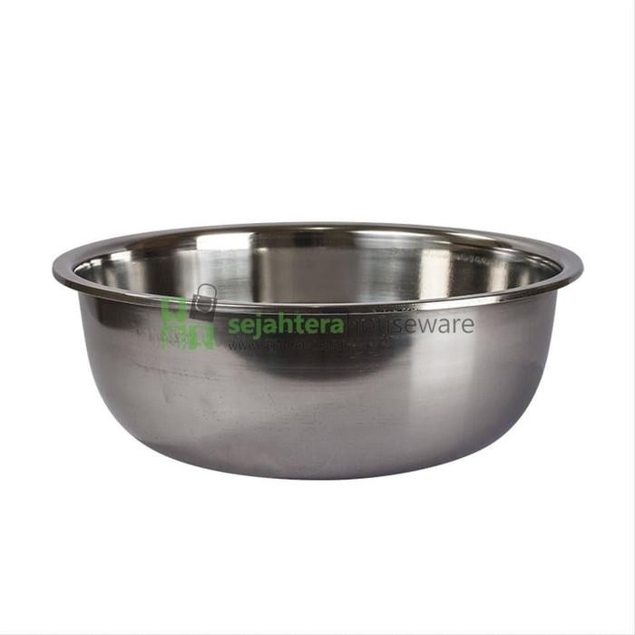 KOMODO BASKOM STAINLESS STEEL 50CM BASKOM BESAR STAINLESS 50 CM