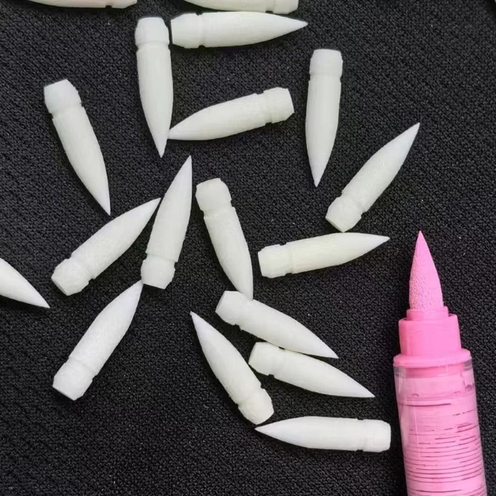 

20/40Pcs Soft Markers Pens Replacement Cores Nylon General Art Supply Painting Tool Durable For