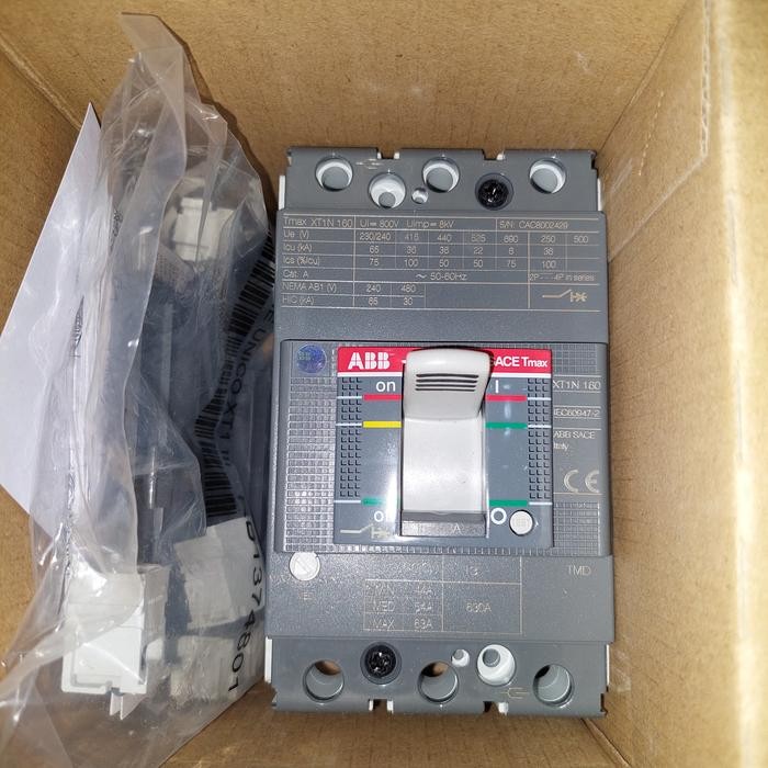 MCCB XT1N 160 3P 63A 1SDA067414R1 ABB TERMURAH