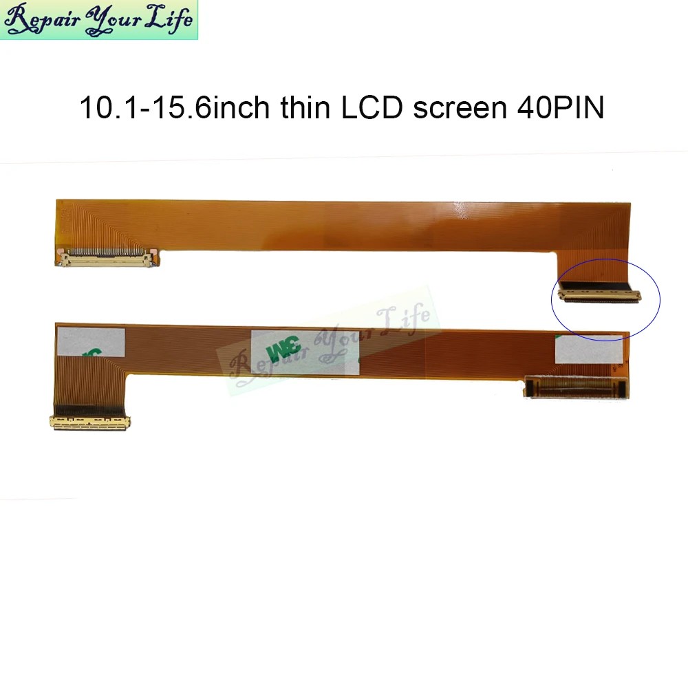 New Laptop Cable 10.1-15.6 LED Extension Cable 30pin 40 Pin Notebook Pc LCD LED Screen Converter Rib