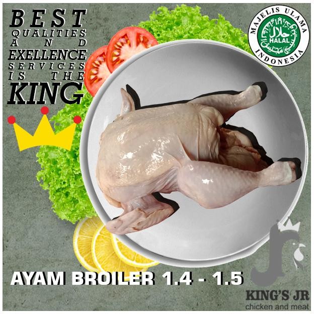 

New ayam karkas /chicken whole uk 1.4-1.5