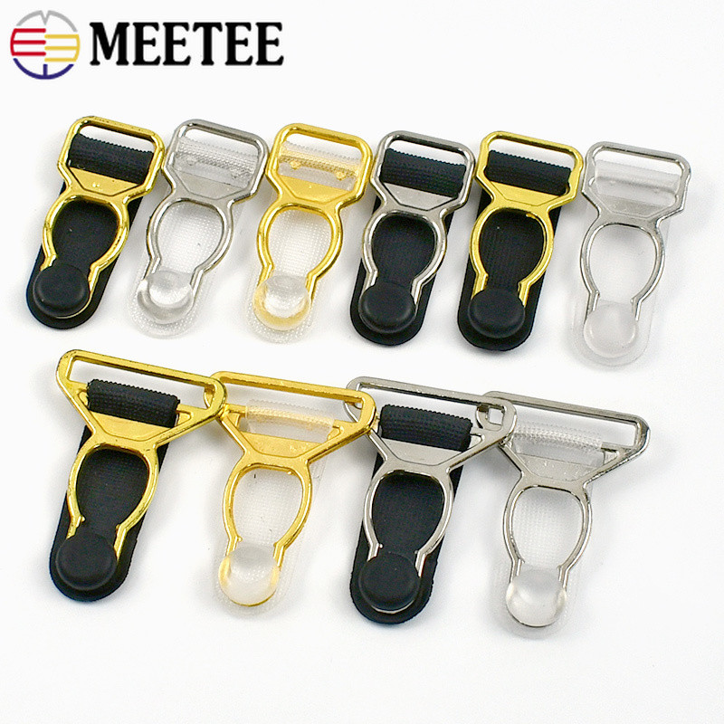 

10/20/30Pcs 10-18Mm Garter Buckles Leg Belt Sock Clip Corset Bra Underwear Suspender Strap End Clasp