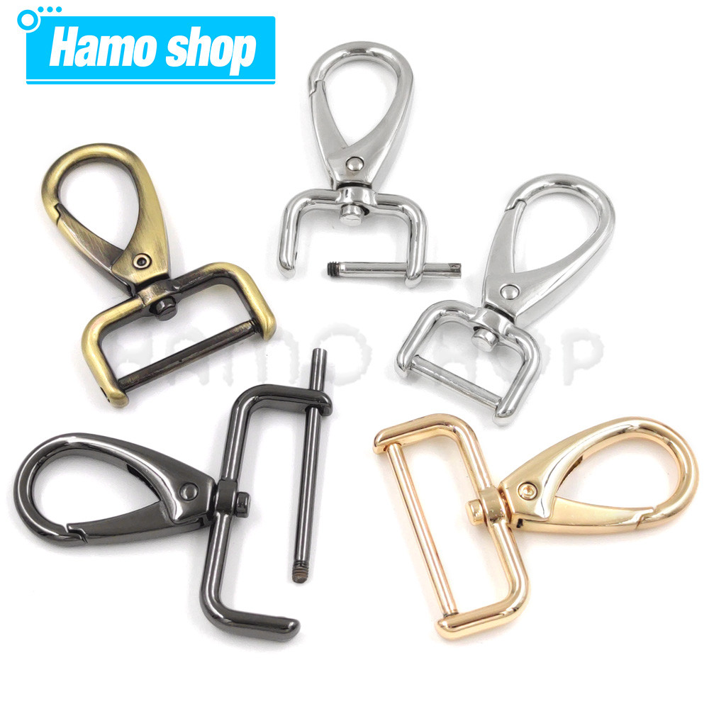 

16/20/26/32/38Mm Metal Detachable Snap Hook Trigger Clips Buckles Hooks For Leathercraft Strap Belt