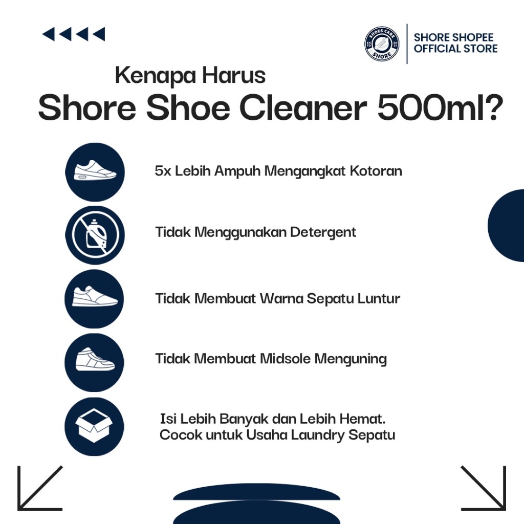 Shore Shoes & Care - Shoe Cleaner - Varian 500ml