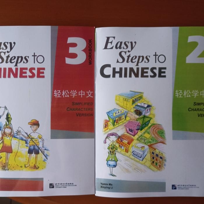 

HOT SALE! Buku easy steps to chinese workbook 2 3