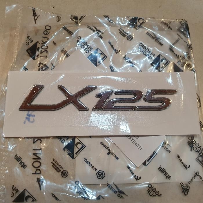 TOP EMBLEM VESPA "LX 125" -