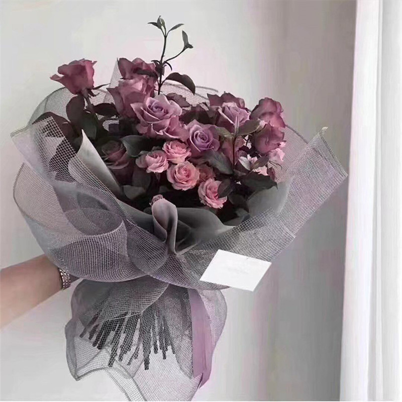 10Yard Luxury Flower Wrapping Mesh for Florist Shop Wrapping Materials Flower Bouquet Wrapping Mesh
