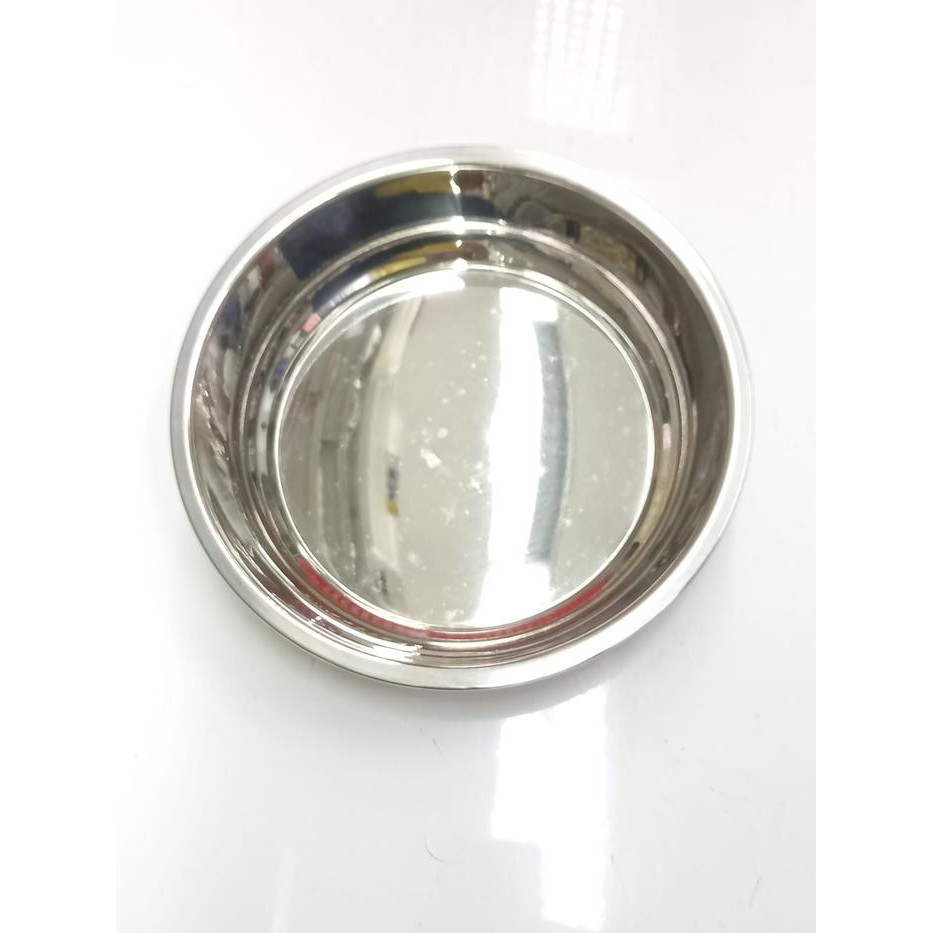*****] HAKAI Stainless Kitchen Bowl / Mangkuk Ceper 22cm #SSHB-PL/22