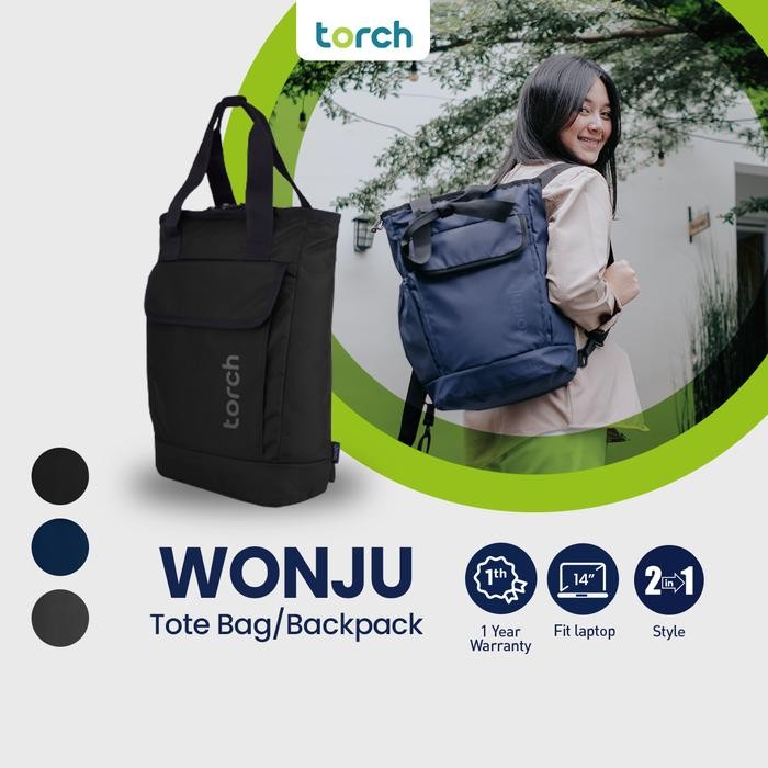 Urbanix- Torch Tas Ransel Punggung Laptop - Tote Bag Backpack Wonju