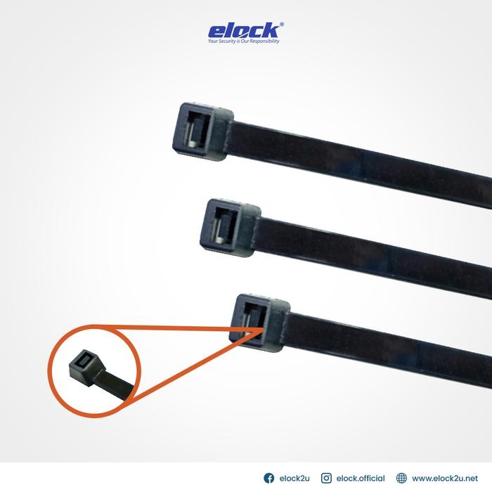 

ELOCK UV Resistant Non Releasable Nylon Cable Tie Kabel Ties
