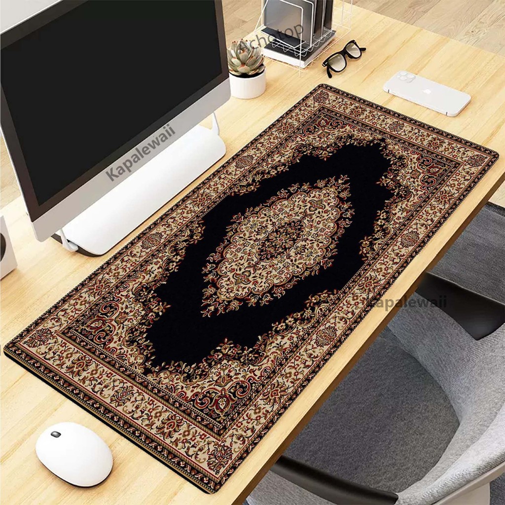 

Persian Carpet Mysterious Retro Mouse Pad Pc Gamer Mousepad Rubber Mouse Mat Gaming Speed Keyboard