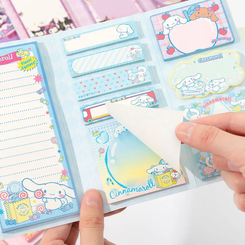 

Cute Cartoon Sticky Notes Set 9 Designs 180 Sheets Foldable Memo Pads For Office School Journaling
