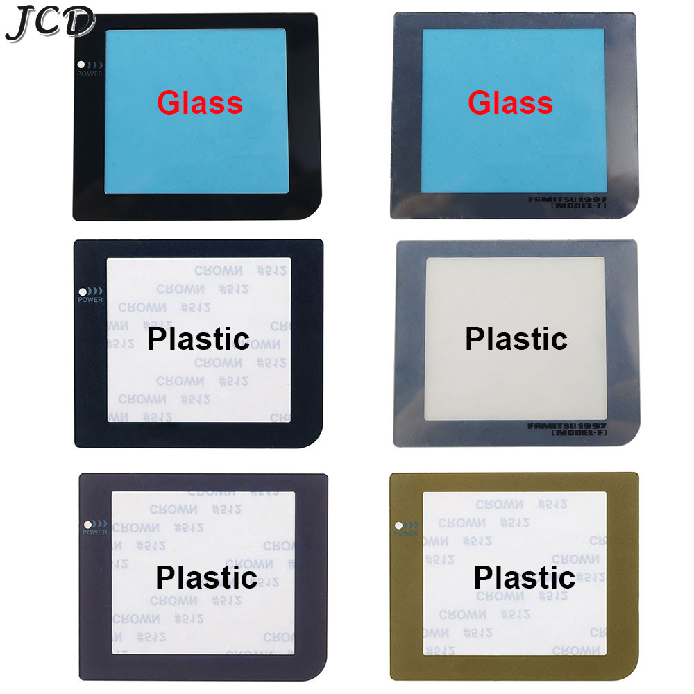 

Jcd Replacement Plastic Glass Screen Lens Protector For Gameboy Pocket Gbp Mirror Faceplate Cover W/