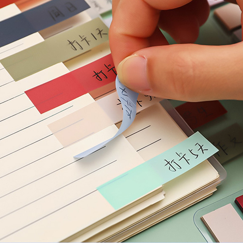 

100 Solid Color N Times Sticky Notes Key Points Index Post Sticker Bookmark To Do List Labels Sticky