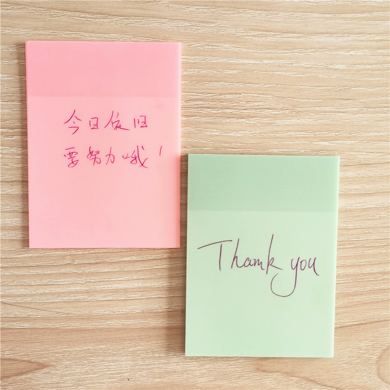 

New 11 Color Waterproof Memo Pad Sticky Notes Bookmark Point It Marker Memo Sticker Paper Office