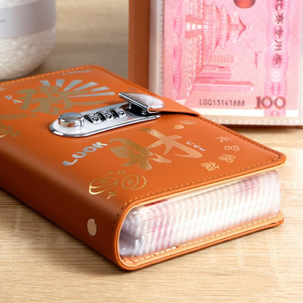 

100 Envelopes Money Saving Challeng Couple Saving Money Notebook With Password Lock Savings Binder