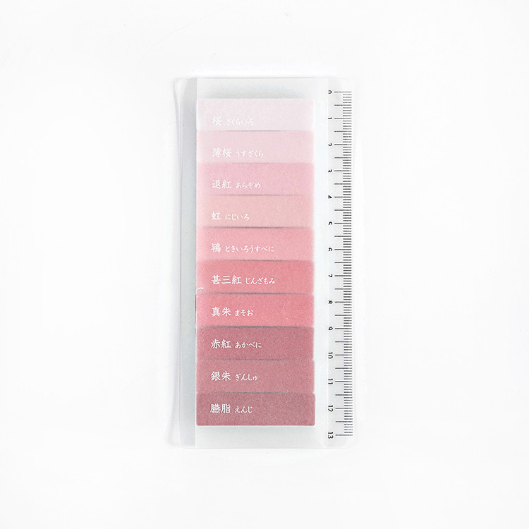 

Mohamm 150 Pcs Pastel Color Writable Repositionable Sticky Index Tabs With Ruler For Pages Book