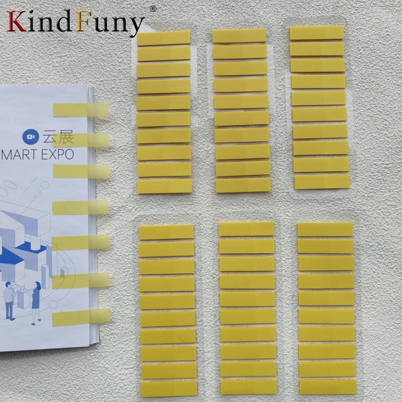 

Kindfuny 1200Pcs Solid Color Sticky Notes Writable Repositionable Index Tabs Flags For Pages Book