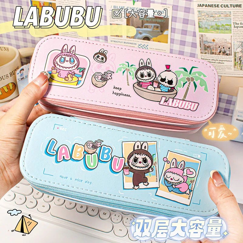 

Labubu Stationery Pencil Case Large Capacity High Value Girls Pencil Case Students Cute Cartoon