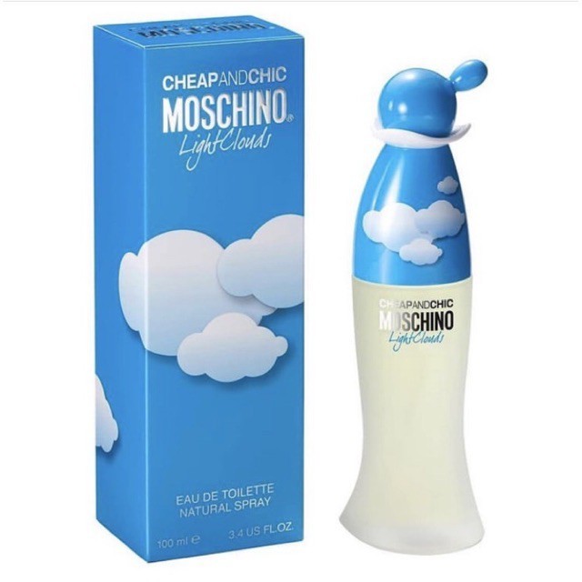 PARFUM ORIGINAL EROPA Moschino Light Clouds for women EDT 100ml PARFUME WANITA / PARFUM WANITA