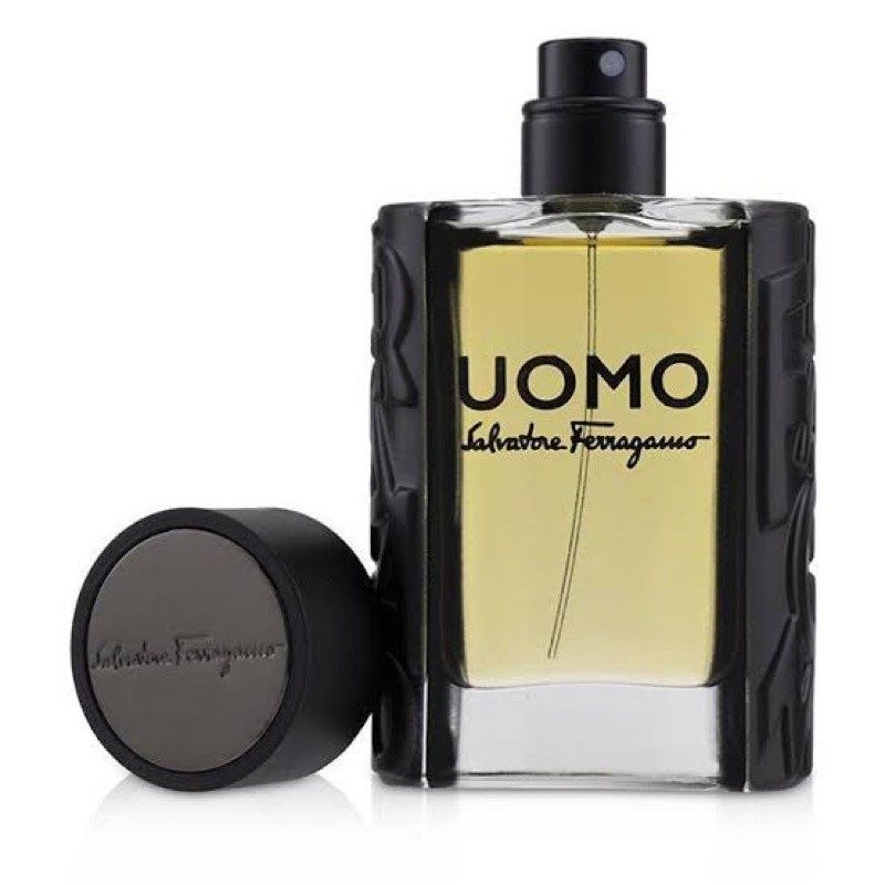 (TESTER TANPA TUTUP) Salvatore Ferragamo Uomo for men EDT 100ml PARFUME PRIA / Parfum pria