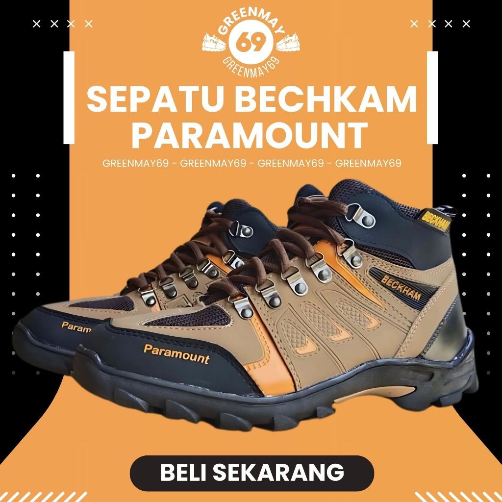 PROMO / Sepatu Hiking Olahraga - Sepatu Beckham - Sepatu Paramount - Paramount Beckham - Sepatu
