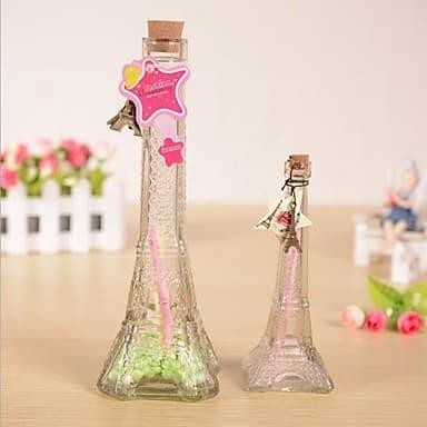 JTTOP" VAS BUNGA EFFIEL TOWER VAS BUNGA KECIL VAS BUNGA KACA KECIL 2398