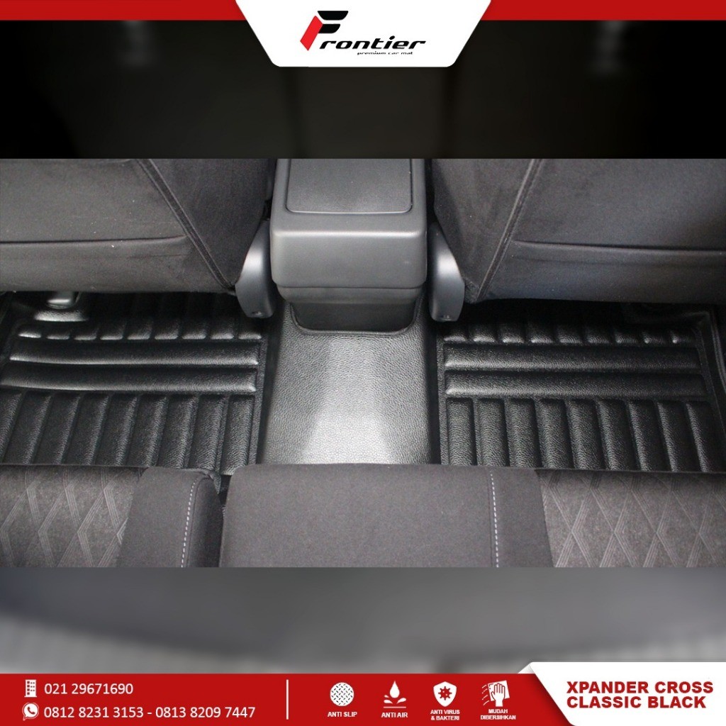 Frontier Karpet Mobil Untuk Mitsubishi Xpander Type Classic Black