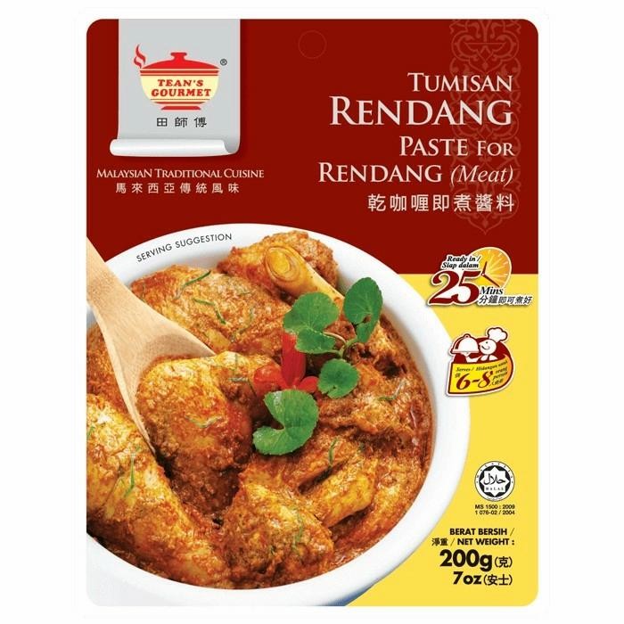 

Bumbu Masak Instant Rendang Tean's Gourmet Import Malaysia