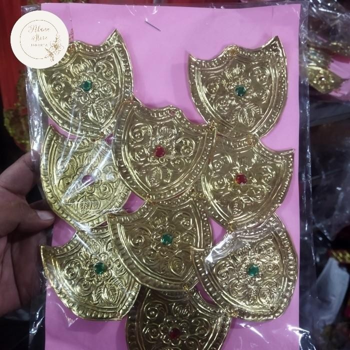 accessories adat Makassar kalung susun 9 baju bodo