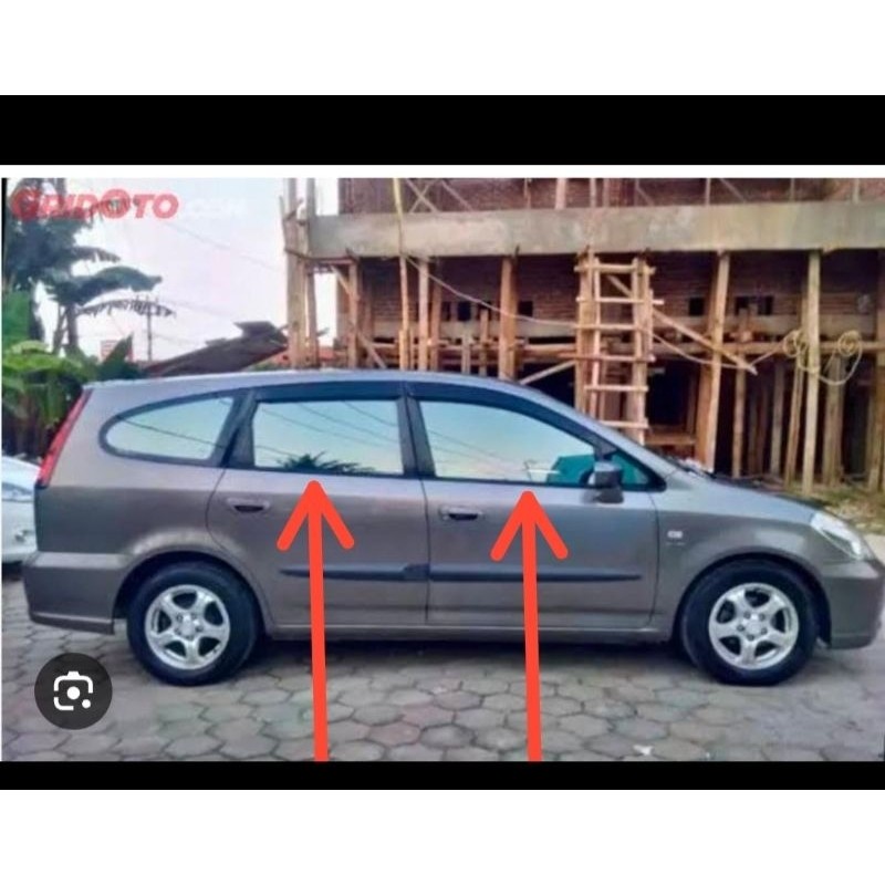 Karet Pelipit Kaca Luar Water Strip Kaca Luar Mobil Honda Stream